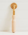 Fluted Brass Pasta Wheel