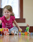 Farm A to Z Puzzle & Play Set