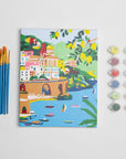 Atrani Lemons Mini Paint by Numbers Kit