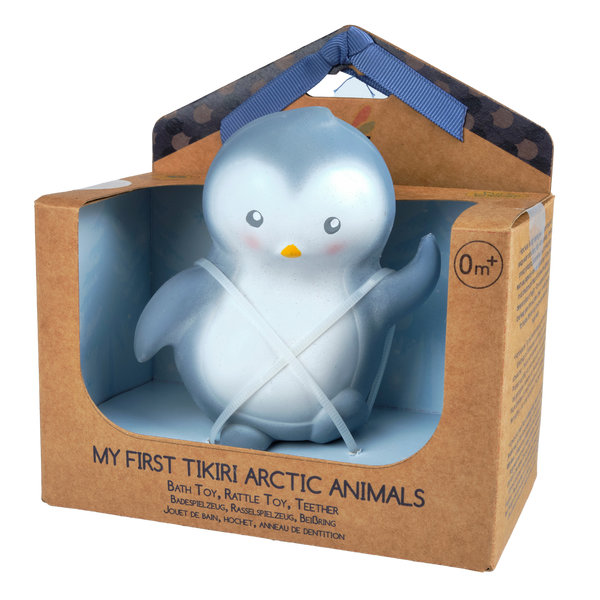 Arctic Penguin Teether, Rattle, & Bath Toy