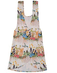 Lichen Jungle Cotton Pinafore Apron