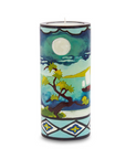 Asian Landscape Illuminated Candle