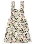 Deep Forest Cotton Pinafore Apron