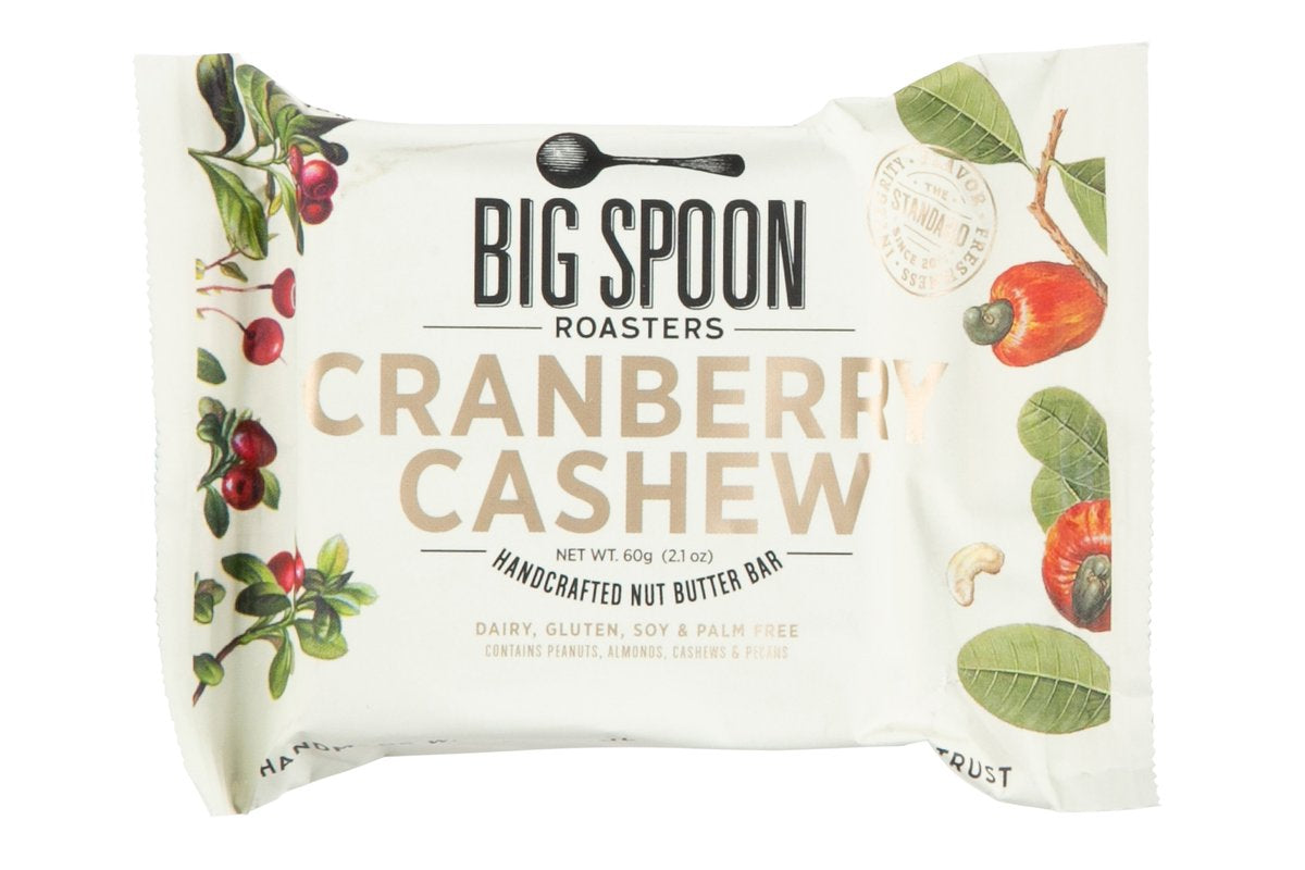 Cranberry Cashew Nut Butter Bar
