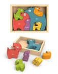Dog Family Color Puzzle