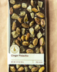 Ginger Pistachio Chocolate Bar