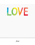 Tie Dye Love Little Notes