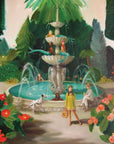 Mermaid Fountain Puzzle