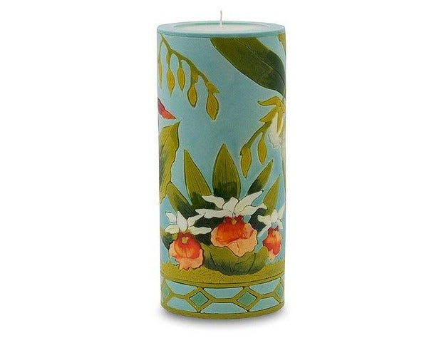 Orchid Garden Illuminated Candle