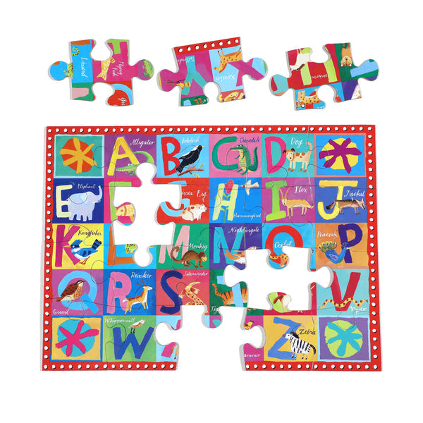 Animal ABC 20-Pc Puzzle
