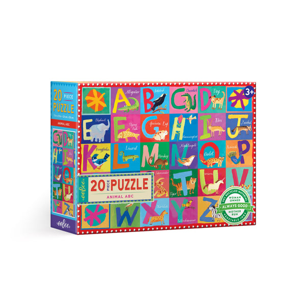 Animal ABC 20-Pc Puzzle