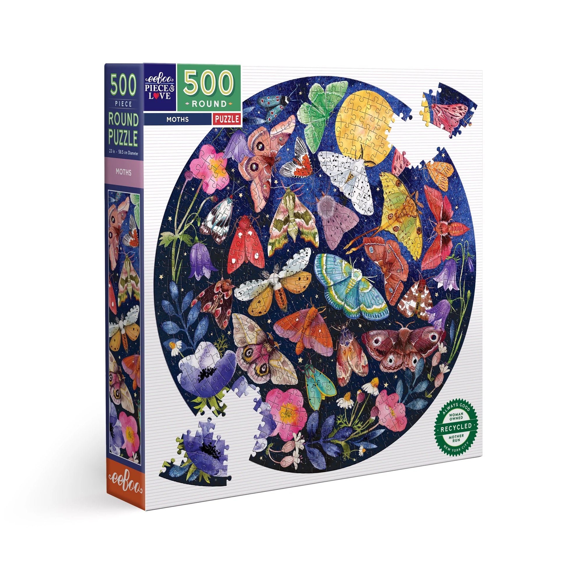 Moths Round Puzzle