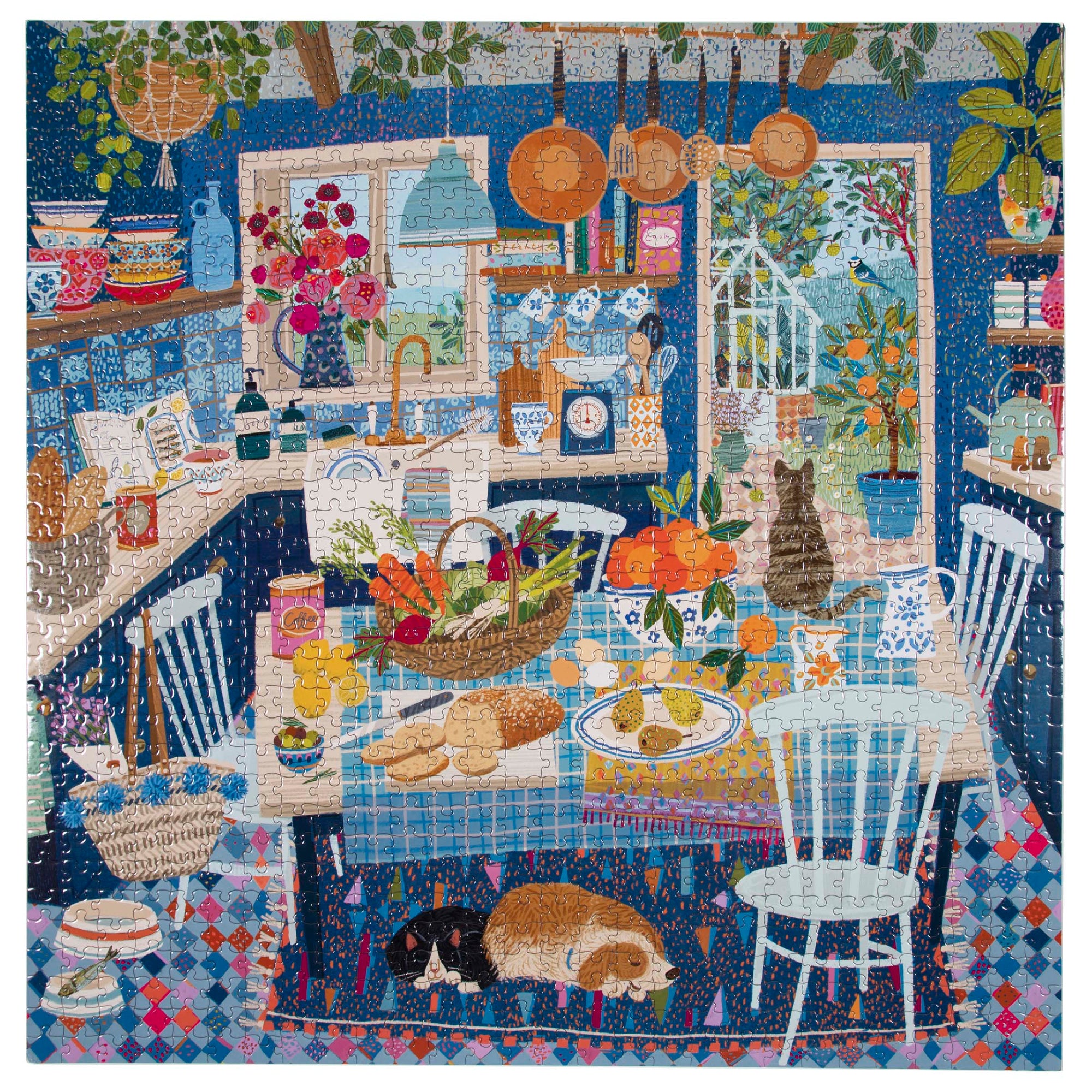 Blue Kitchen Puzzle