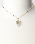 Serenity Short Cluster Necklace