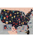 Cocktails Across America Puzzle