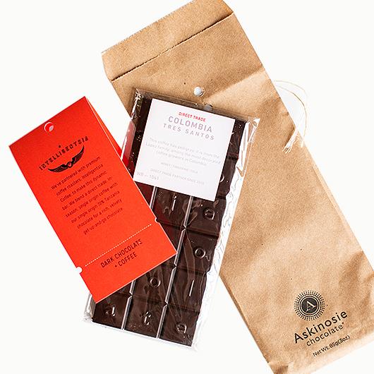 Dark Chocolate + Coffee Bar