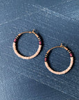 Midi Colorloop Earrings in Shell