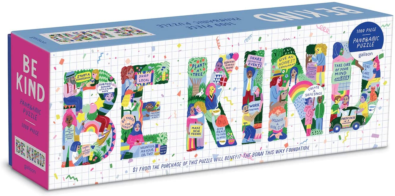 Be Kind Panoramic Puzzle
