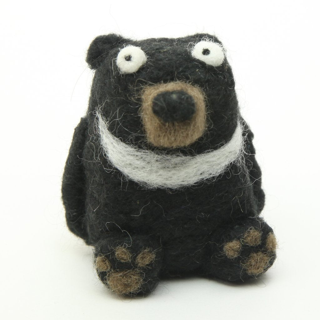Black Bear Felty Ornament