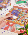 Cat Bookshop Puzzle