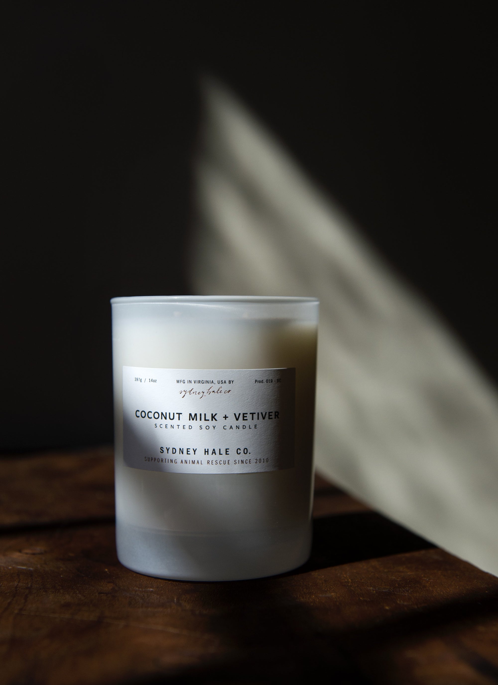 Coconut Milk + Vetiver Candle