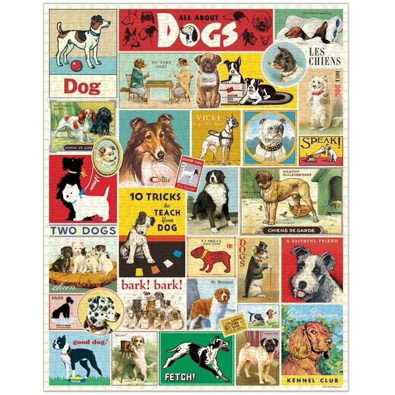 Vintage Dogs Puzzle