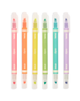 Dual Liner Double-Ended Highlighters