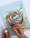 Bird's Nest Paint-by-Number