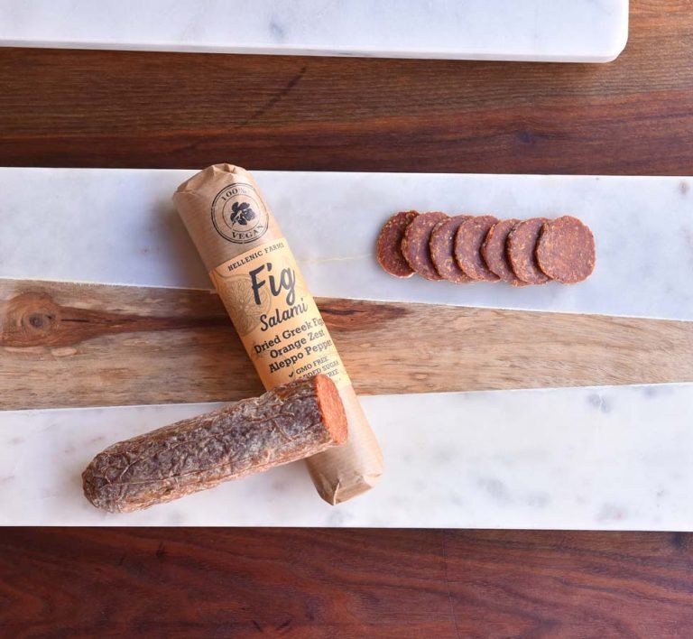 Vegan Fig Salami