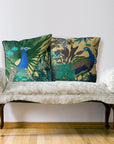 Peacock Garden Pillow