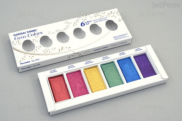 Gansai Tambi Gem Watercolor Set