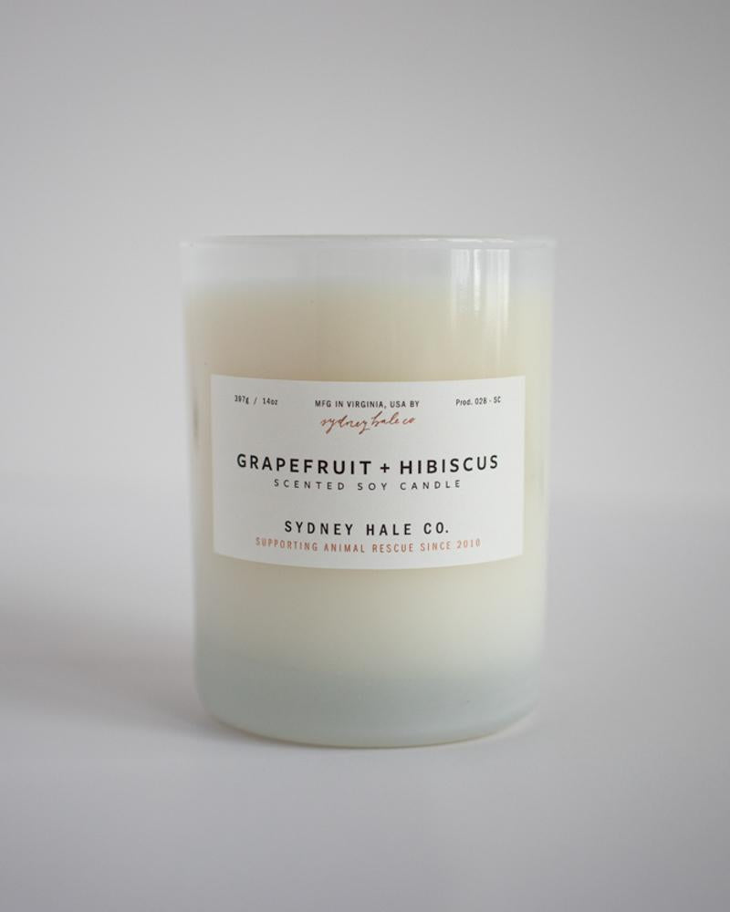 Grapefruit + Hibiscus Candle