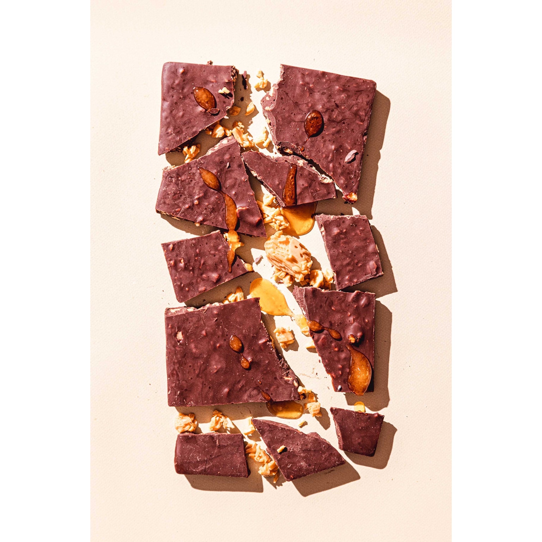 Honeycomb Crisp Dark Chocolate Bar