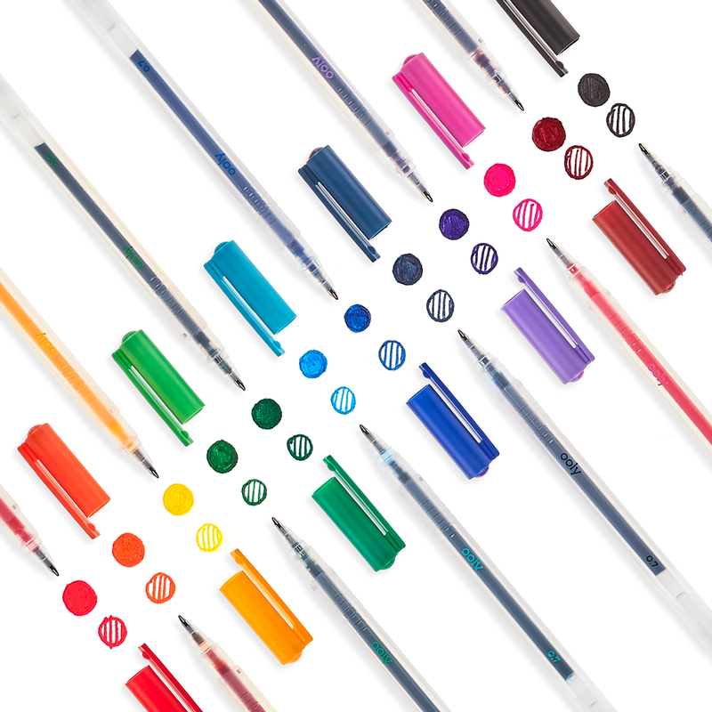 Color Luxe Fine Tip Gel Pens