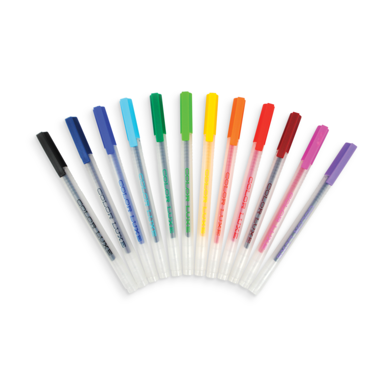 Color Luxe Fine Tip Gel Pens