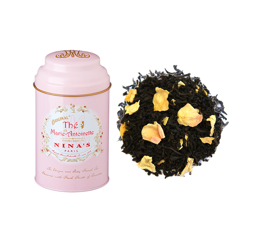 Marie Antoinette Rose Tea Tin