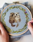 Otterly Adorable Embroidery Kit