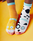 Cat & Dog Socks