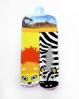 Lion & Zebra Socks
