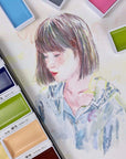 Gansai Tambi Pastel Watercolor 12pk Set