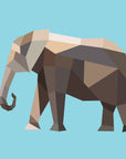 Paint by Sticker: Zoo Animals