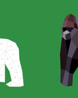 Paint by Sticker: Zoo Animals
