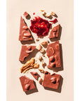 Peanut Butter + Jelly Chocolate Bar