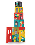 Peek-A-Boo House Stacking Blocks