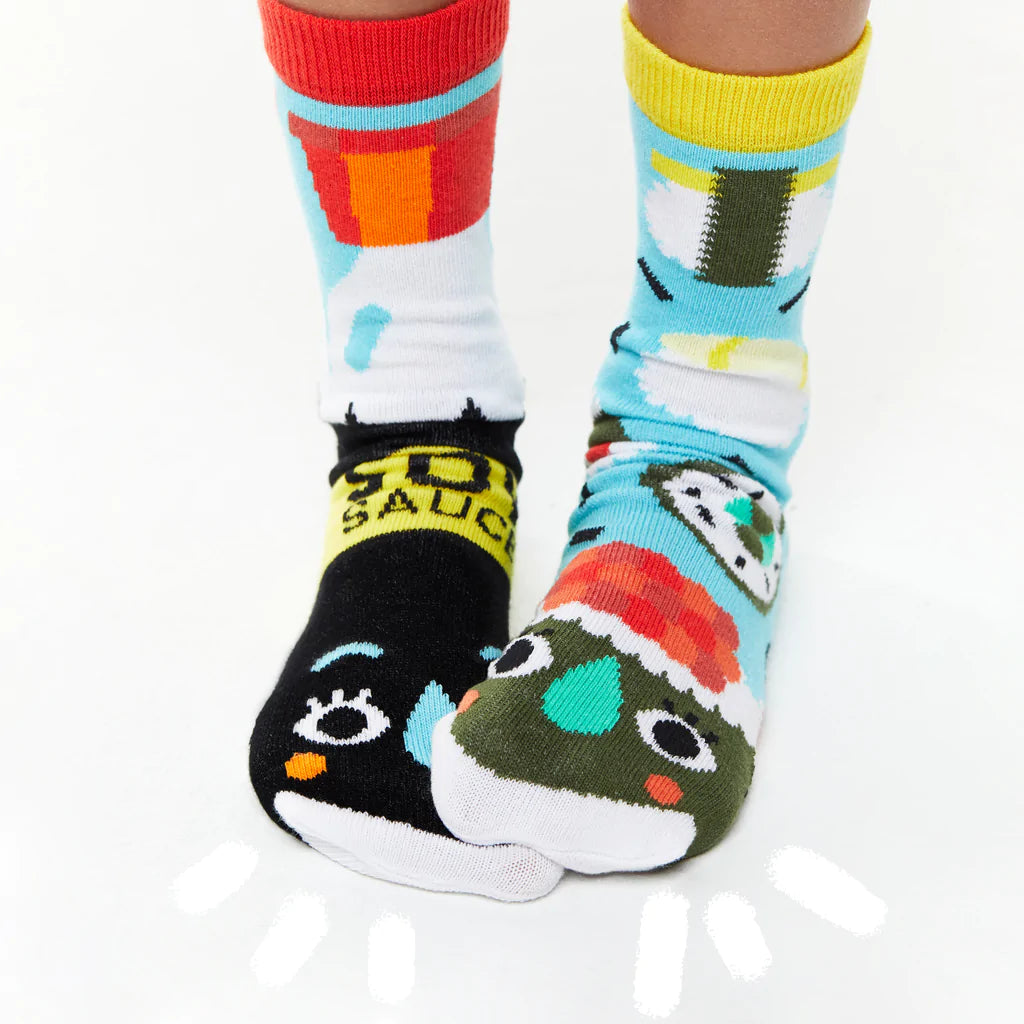 Sushi & Soy Sauce Socks