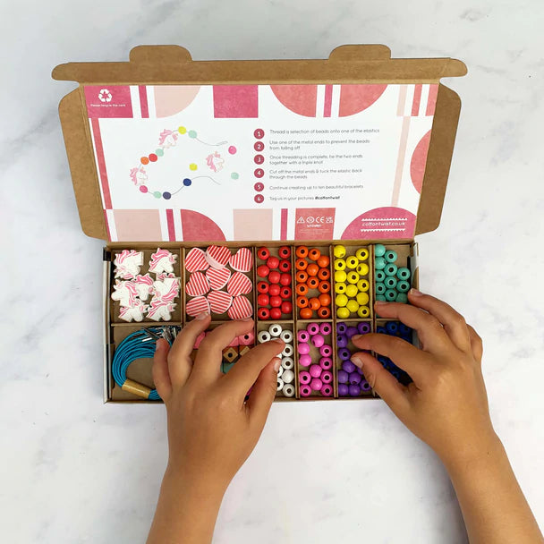 Unicorns & Rainbows Bracelet Making Kit