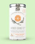 Organic Black Tea: Lavender Orange Red