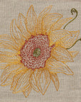 Paradise Garden Embroidered Cocktail Napkin Set