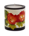 Hibiscus & Bird Illuminated Candle