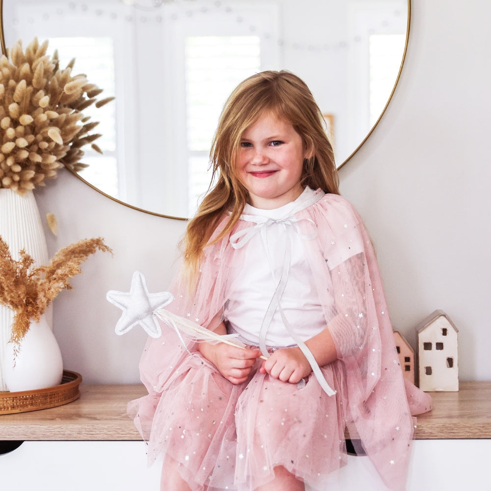Tulle Star Cape